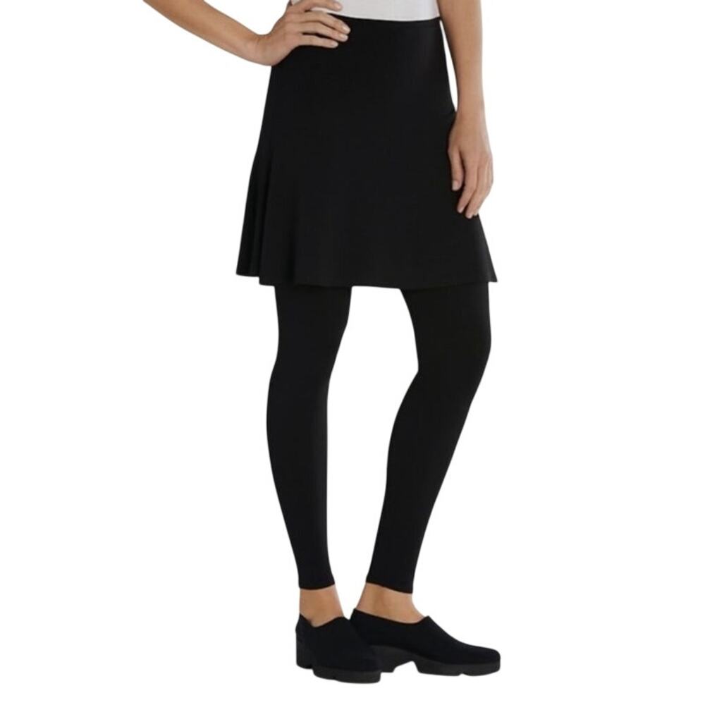 FH Clothing C. Black Skirted Leggings Comfy XS Spantaloons